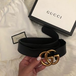 Gucci Marmont (Double G) Belt / Size 95